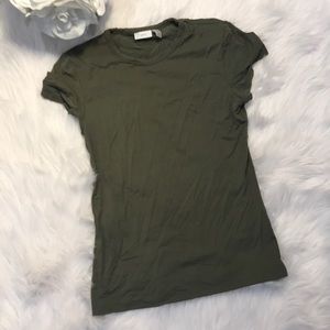 3/$12 APT 9 Sz M Green T Shirt NWOT